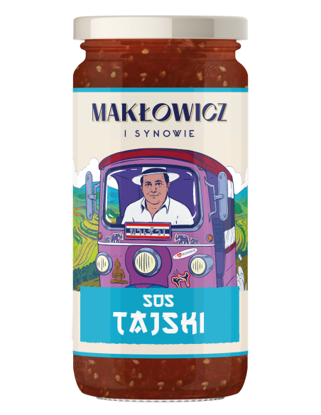 Zestaw Azjatycki Makłowicz i Synowie, mix sosów 4x 400g + butter chicken 1x 330 g 5905644030343 4