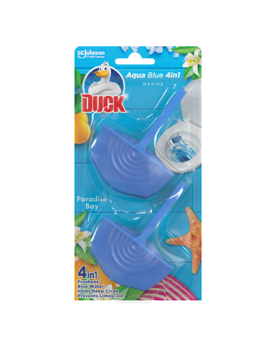 Barwiący wodę zestaw 24 zawieszek do toalet Duck Aqua 4w1 - 24x38 g 5000204323832 2