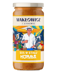 Delikatny sos w stylu Korma Makłowicz i Synowie 400 g 5905644030725