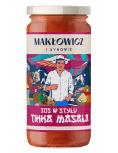 Pomidorowo-jogurtowy sos w stylu Tikka Masala Makłowicz i Synowie 400 g 5905644030732