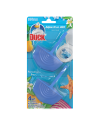 Czyszczące zawieszki do WC barwiące wodę Duck Aqua Blue 4w1 Paradise Bay 2x36g