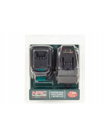 Zestaw akumulator i szybka ładowarka 2.0 Ah NAC B-20-BC-LI-20V 5902490742345