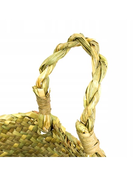 Zestaw koszy z trawy morskiej osłonek na doniczkę CZARNE  S + M + L 5902490743434 5