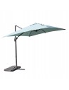 Duży parasol ogrodowy z wysięgnikiem bocznym stelażem MEVEN 250x250 cm