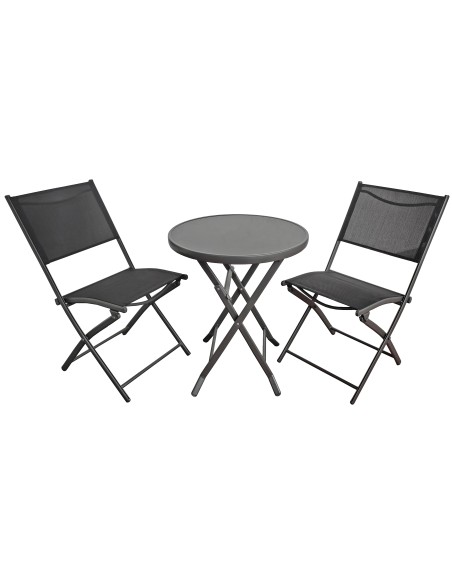 Kompaktowy zestaw balkonowy kawowy CAFFE LATTE MEVEN, 3 elementy 5905842513389 2