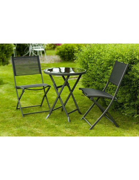 Kompaktowy zestaw balkonowy kawowy CAFFE LATTE MEVEN, 3 elementy 5905842513389 3