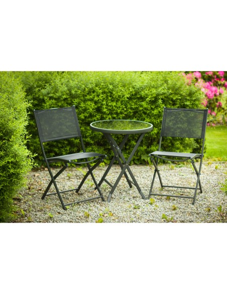 Kompaktowy zestaw balkonowy kawowy CAFFE LATTE MEVEN, 3 elementy 5905842513389 5