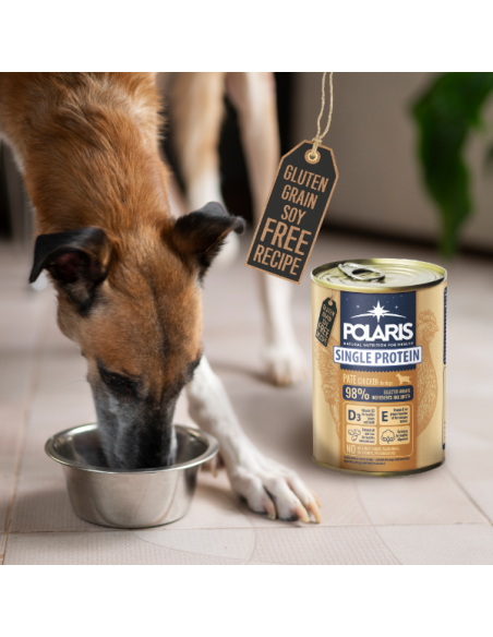 Pełnowartościowa mokra karma dla psów dorosłych o smaku kurczaka Polaris 400 g 8595606409415 3