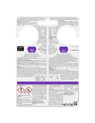 Lawendowe zawieszki przeciw molom w żelu Raid 3x2 szt. 5905718981311 3