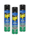 3X Eukaliptusowy spray przeciw owadom latającym, muchom, komarom, osom Raid 400 ml