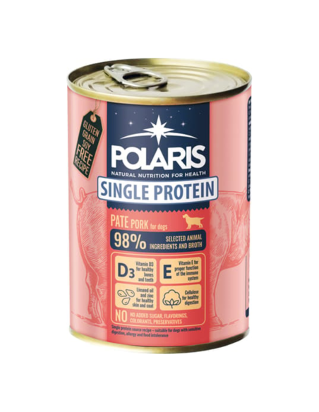 6x Monobiałkowa mokra karma dla psa Mix Smaków Polaris 6 x 400 g 8595606409415 2