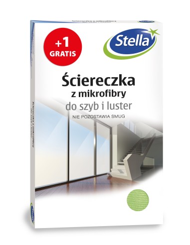 Ściereczka z mikrofibry do czyszczenia szyb i luster Stella 30 cm x 40 cm 5903936005710 3