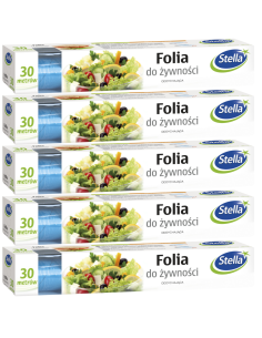 5x Oddychająca folia do żywności Stella 30 m 5903936000166