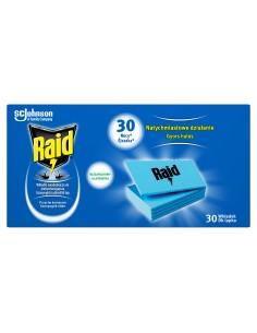 3X Bezzapachowe wkładki owadobójcze do elektrofumigatora Raid 30 szt. 5000204289237 2
