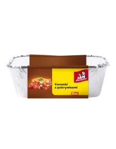 Foremki do mrożenia oraz pieczenia aluminiowe 9szt Jan Niezbędny 5900536234731 2