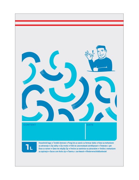 Strunowe szczelne torebki 1l 20szt Jan Niezbędny 5900536230085 4