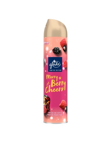 Świąteczny odświeżacz powietrza w aerozolu Glade Merry Berry Cheers 300 ml 5000204316759