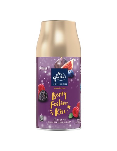 Zapas do automatycznego odświeżacza powietrza Glade Berry Festive Kiss 269 ml 5000204364477 2