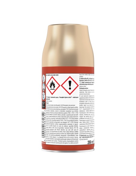 Zapas do automatycznego odświeżacza powietrza Glade Pumpkin Spice Latte 269 ml - Odświeżacze automatyczne Zapas do automatycznego odświeżacza powietrza Glade Pumpkin Spice Latte 269 ml 5000204361612 3