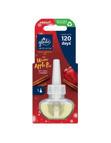 Wkład do elektrycznego odświeżacza powietrza Glade Warm Apple Pie 20 ml 5000204369014 2