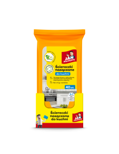Ściereczki nasączane do kuchni Jan Niezbędny 40 szt. 5201314185819 2