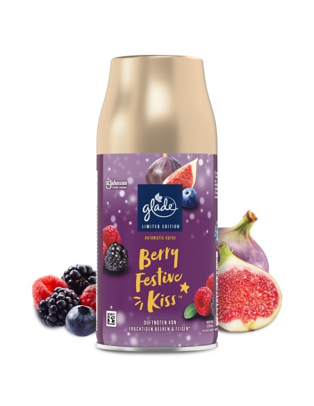 Zapas do automatycznego odświeżacza powietrza Glade Berry Festive Kiss 269 ml 5000204364477