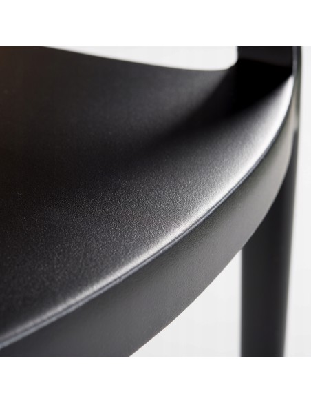 Zestaw skandynawskich krzeseł MEVEN Comodo, 4 szt. czarne 5902490787346 5