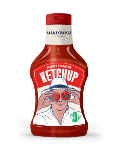 Aromatyczny ketchup pikantny Makłowicz i Synowie 490 g 5905644031401
