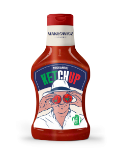 Aromatyczny ketchup toskański z włoskimi ziołami Makłowicz i Synowie 490 g 5905644031418