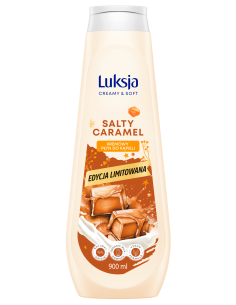 Kremowy płyn do kąpieli Luksja Salty Caramel 900 ml 5900536359380