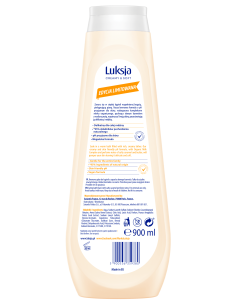 Kremowy płyn do kąpieli Luksja Salty Caramel 900 ml 5900536359380 2