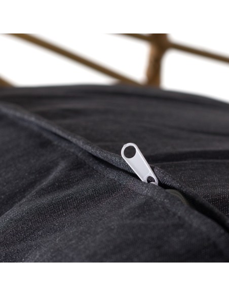 Zestaw 2x Fotel podwieszany do ogrodu Mia Scandic Meven + Stolik kawowy na taras Terazzo 5902490745438 8