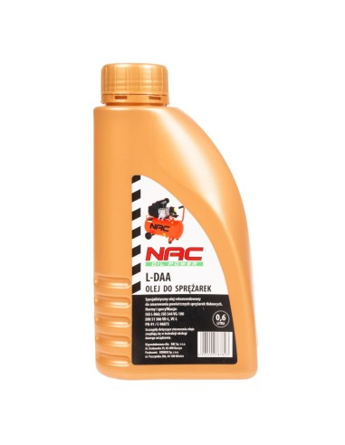 Kompresor olejowy NAC OL-L-50-1.5-IN  + Olej do sprężarek NAC LDAA-100 0,6L 5902490787759 10