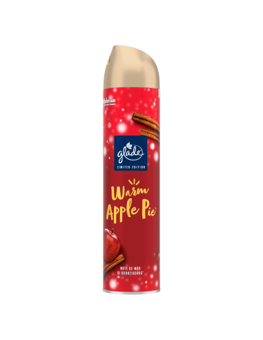 2x odświeżacz powietrza w aerozolu Glade Warm Apple Pie 5000204316728 2