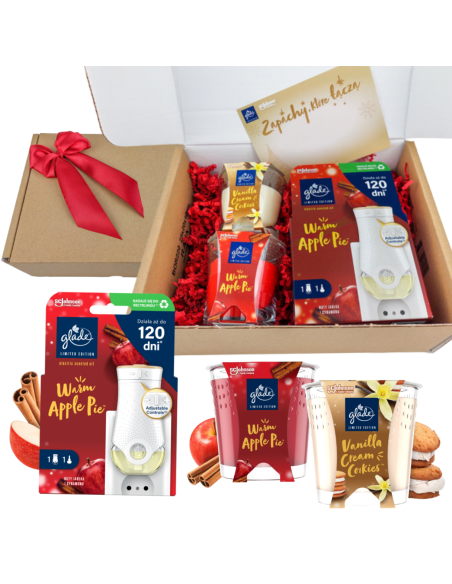 2x Świąteczny zestaw prezentowy Glade - Świece zapachowe 2x Świąteczny zestaw prezentowy Glade 5905718981564 13