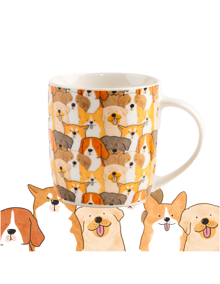 Porcelanowy kubek w pieski na prezent 330 ml 5905842527072 8