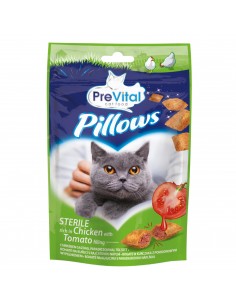 12x Przekąska dla kotów po sterylizacji z kurczakiem i pomidorami Prevital 60g 5999566111389 2