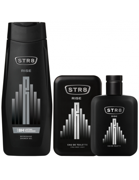 Woda toaletowa + Żel pod prysznic dla mężczyzn STR8 Rise 5201314106661