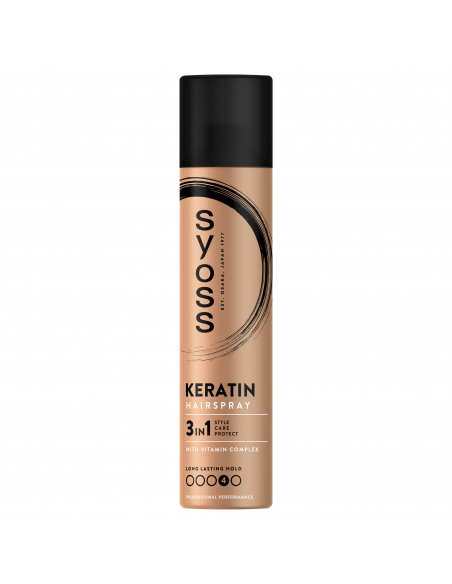 Mocny lakier do włosów Syoss Keratin 300 ml 9000100854733 2
