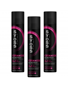 Bardzo mocny spray do włosów 3x300ml Syoss 3838824405827