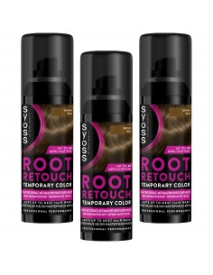 Spray do maskowania odrostów brąz Syoss 3x120ml 3838824413471 2