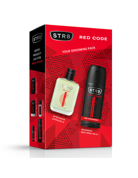 Zestaw prezentowy STR8 Red Code Woda po goleniu + Dezodorant 5900536354750