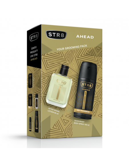 Zestaw prezentowy męski STR8 Ahead Woda po goleniu + Dezodorant 5900536354767