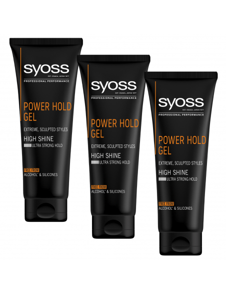Żel do stylizowania włosów Syoss 3x250ml 3838824413457 3