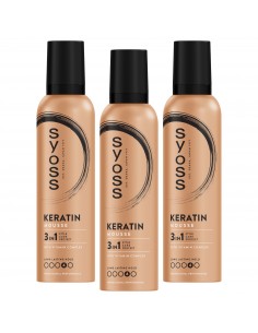 Utrwalająca pianka do włosów 3x250ml Syoss 3838824405902