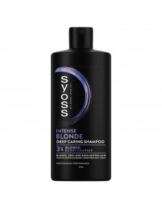 Szampon neutralizujący żółte odcienie do włosów blond Syoss 440ml 9000101290097