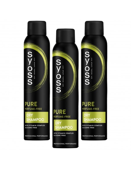 Suchy szampon do włosów przetłuszczających 3x200ml Syoss 3838824405964