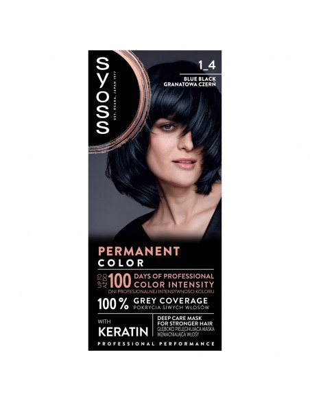 Farba do włosów granatowa czerń Syoss 9000100633000 2
