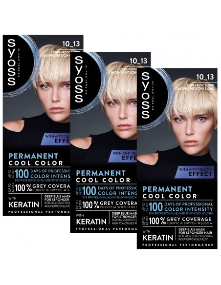 Farba do włosów Arktyczny Blond Rozjaśniająca Syoss 3x 3838824405599