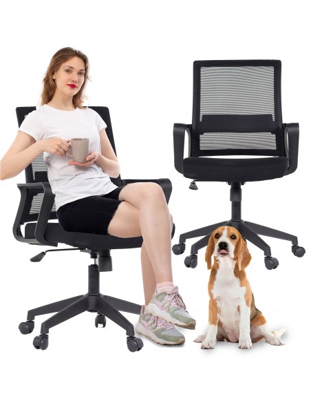 Fotel biurowy z oddychającego materiału MERCURY Meven 5902490784079